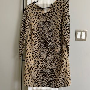 Women’s J Crew leopard print dress Size 0.